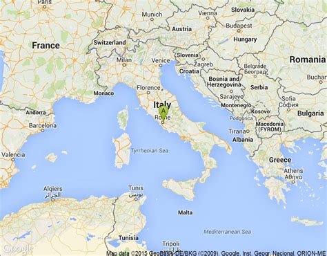 Italya haritadaki yeri